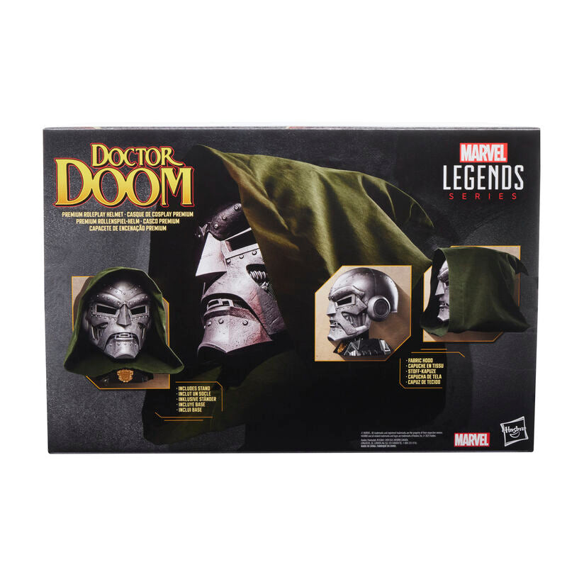Marvel Legends Réplica Juego de Rol Casco Premium de Doctor Doom