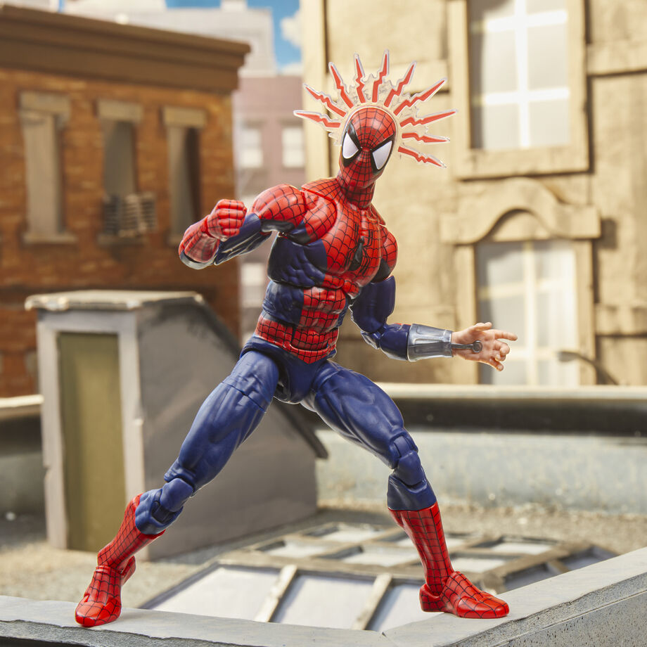 Figura hasbro marvel legends maximum series spider - man