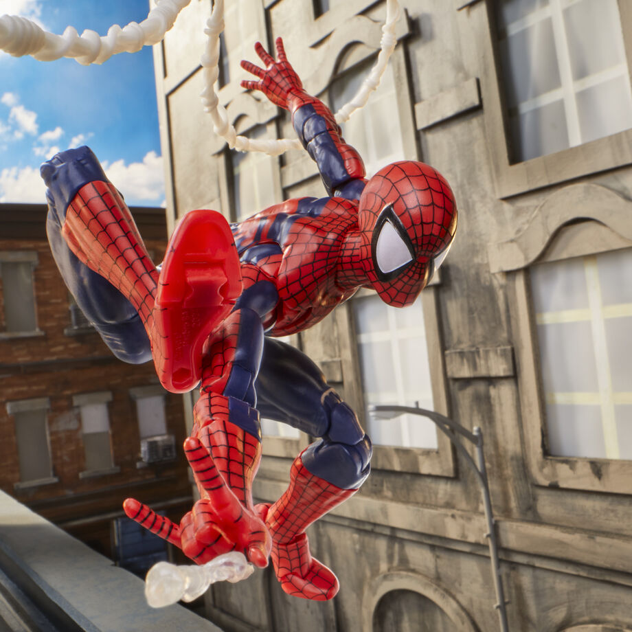 Figura hasbro marvel legends maximum series spider - man