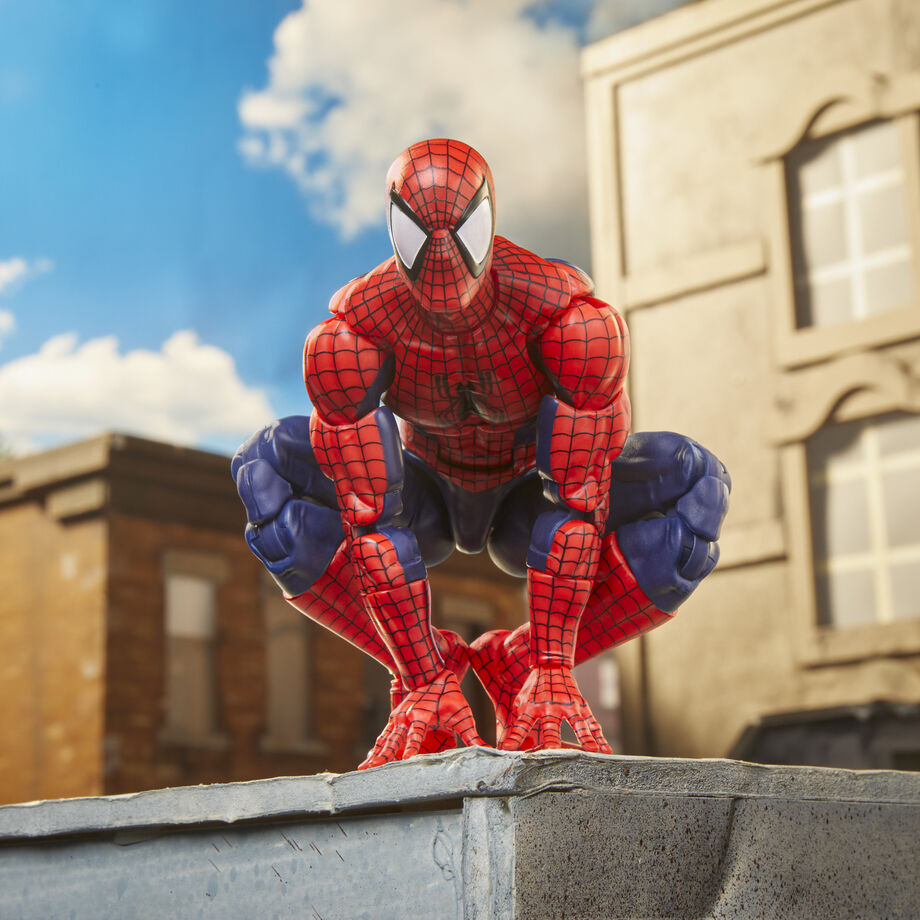 Figura hasbro marvel legends maximum series spider - man
