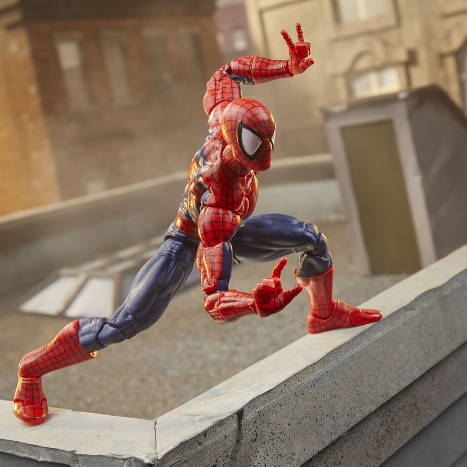 Figura hasbro marvel legends maximum series spider - man