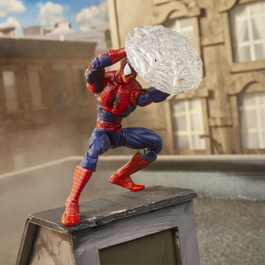 Figura hasbro marvel legends maximum series spider - man