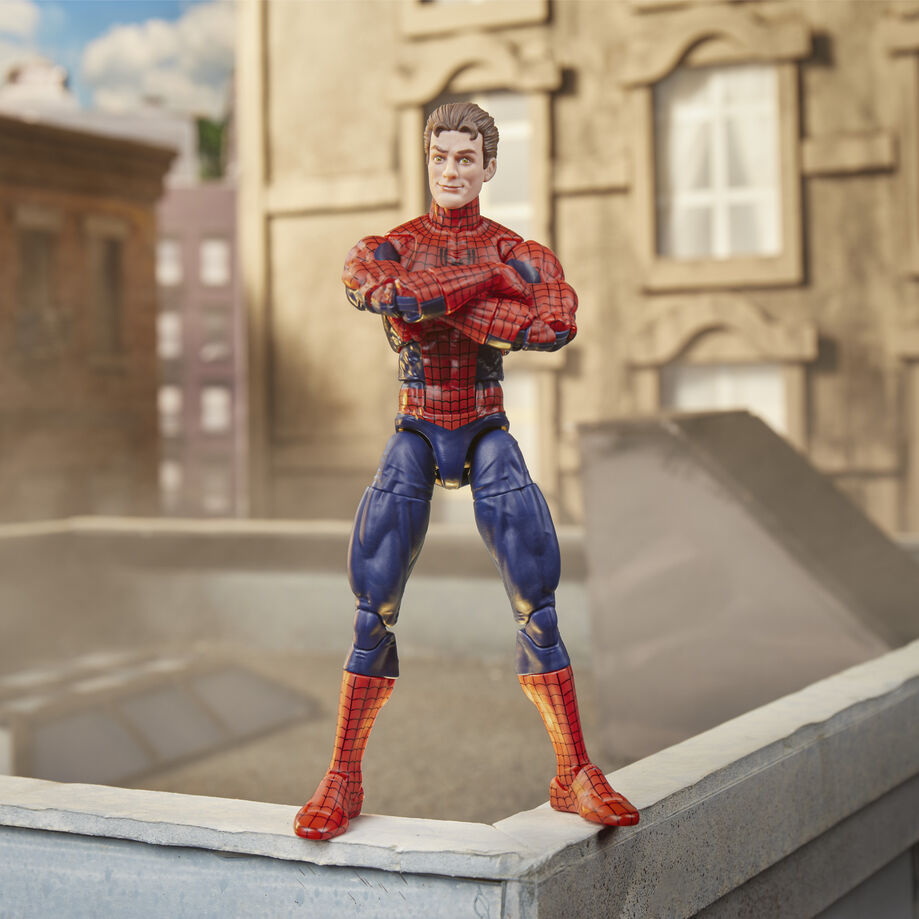 Figura hasbro marvel legends maximum series spider - man