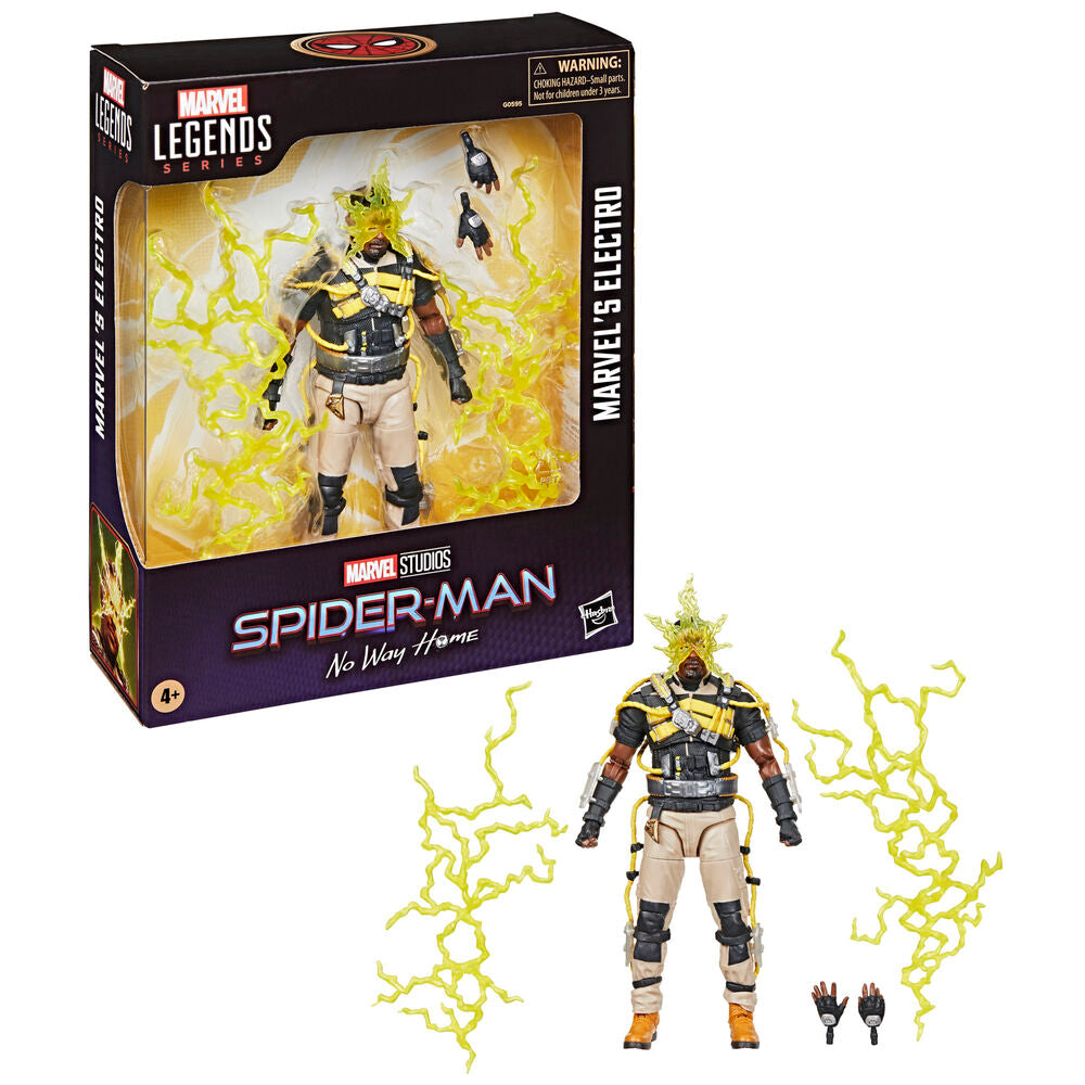 Spider-Man: No Way Home Marvel Legends Figura Marvel's Electro 15 cm