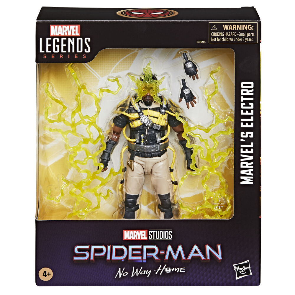 Spider-Man: No Way Home Marvel Legends Figura Marvel's Electro 15 cm