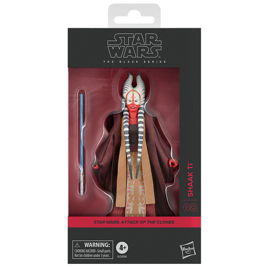Figura hasbro star wars the black series attack of the clones shaak ti