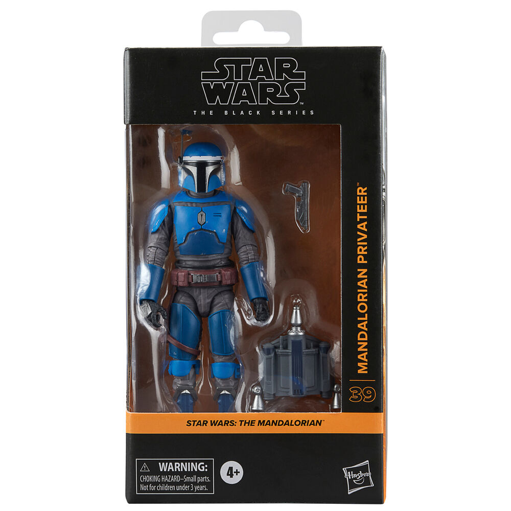 Star Wars: The Mandalorian Black Series Figura Mandalorian Privateer 15 cm