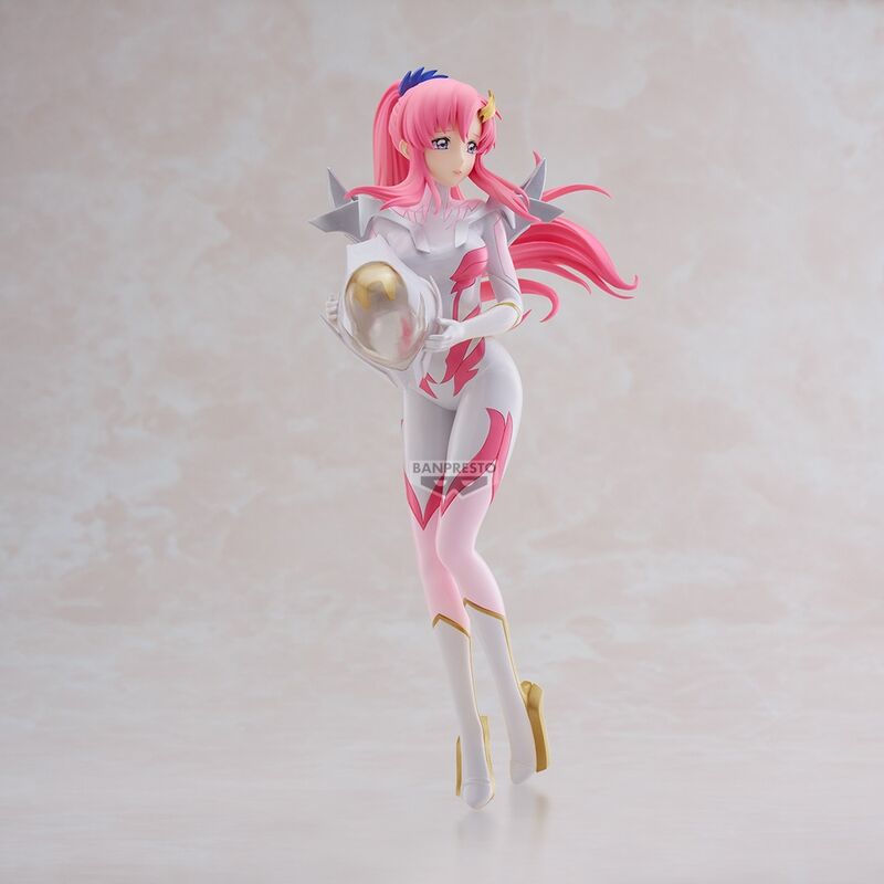 Figura Banpresto Mobile Suit Gundam Seed Freedom Glitter & Glamours Lacus Clyne 22 cm