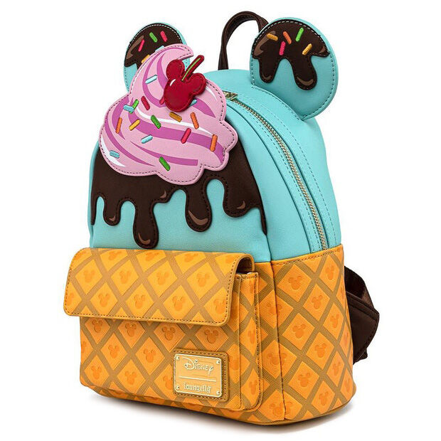 Disney By Loungefly Mochila Mickey And Minnie Sweets Ice Cream