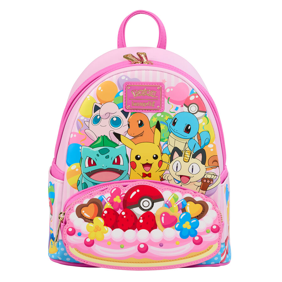 Mochila Friends Party Pokemon Loungefly 26 cm