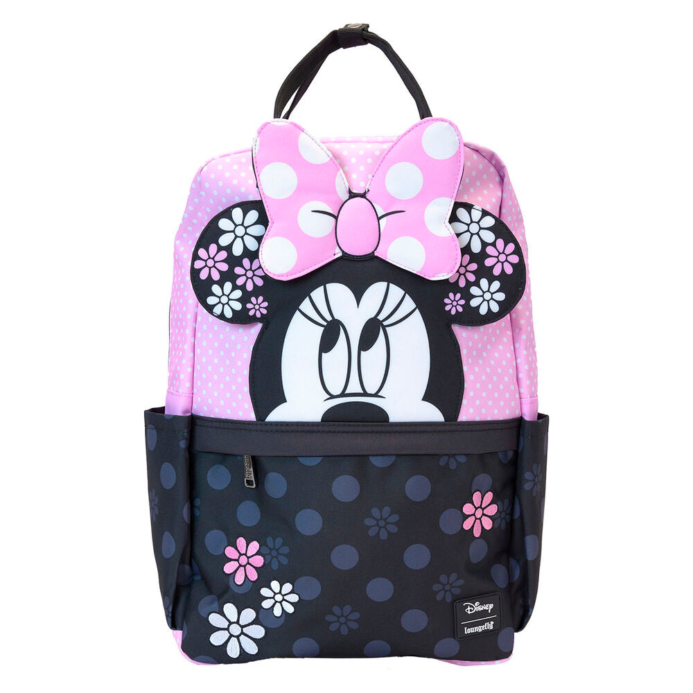 Mochila nylon Floral Rock the Dots Minnie Disney Loungefly Frikytopia