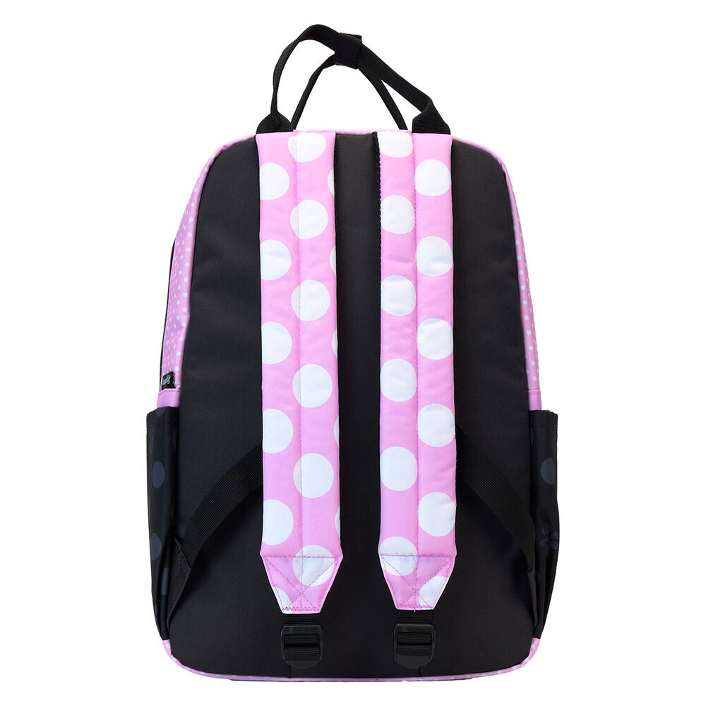 Mochila Nylon Floral Rock The Dots Minnie Disney Loungefly