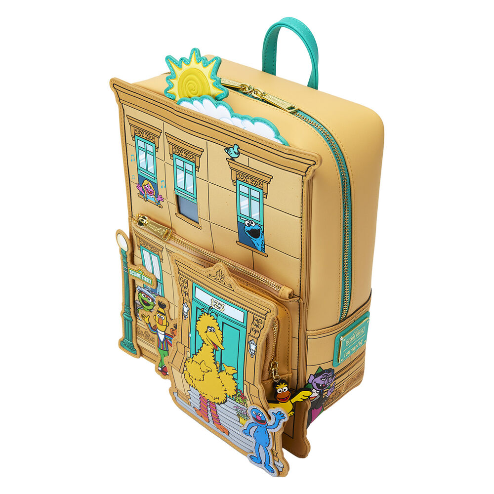 Mochila Corner Barrio Sesamo Loungefly 30 cm