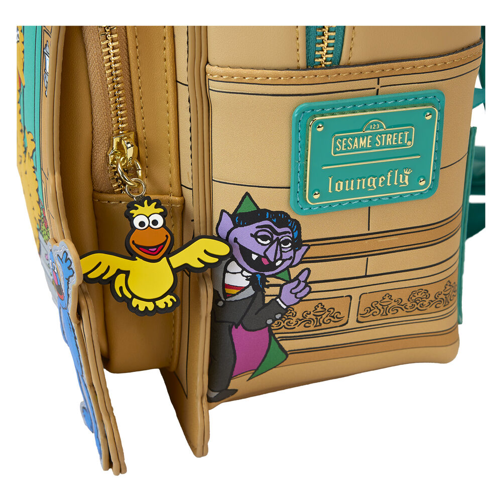 Mochila Corner Barrio Sesamo Loungefly 30 cm