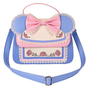 Disney By Loungefly Bandolera Minnie Floral And Lace Ears