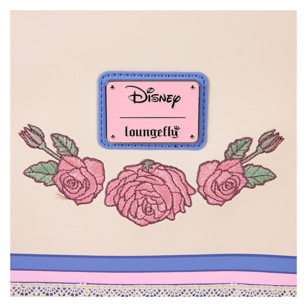 Disney By Loungefly Bandolera Minnie Floral And Lace Ears