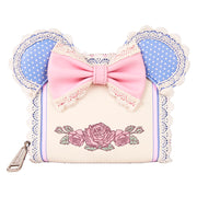 Disney By Loungefly Monedero Minnie Floral And Lace Ears