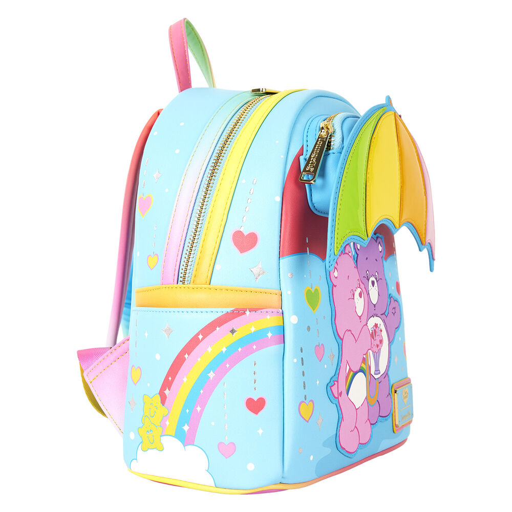 Mochila Arcoiris Osos Amorosos Loungefly 26 cm