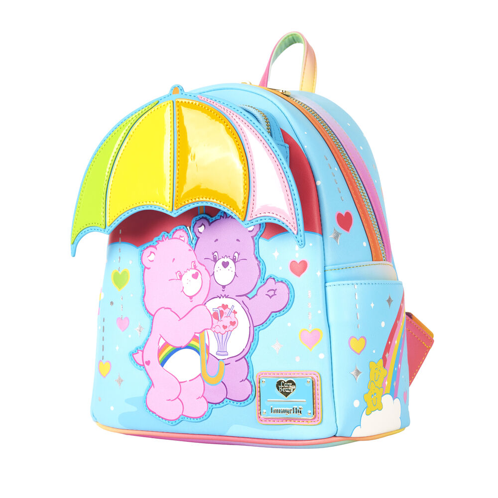 Mochila Arcoiris Osos Amorosos Loungefly 26 cm