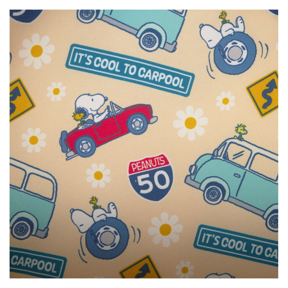 Peanuts By Loungefly Mini Mochila Snoopy Road Trip