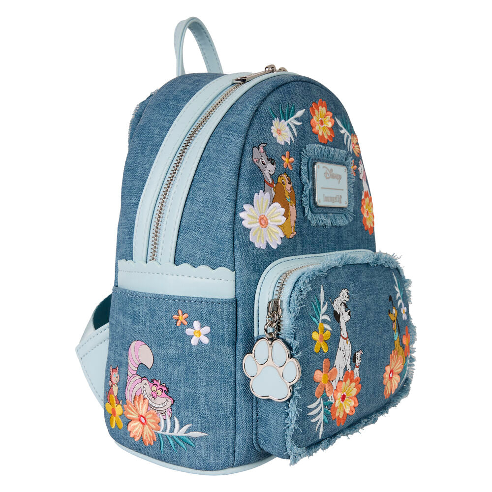 Mochila Denim Disney Loungefly 26 cm