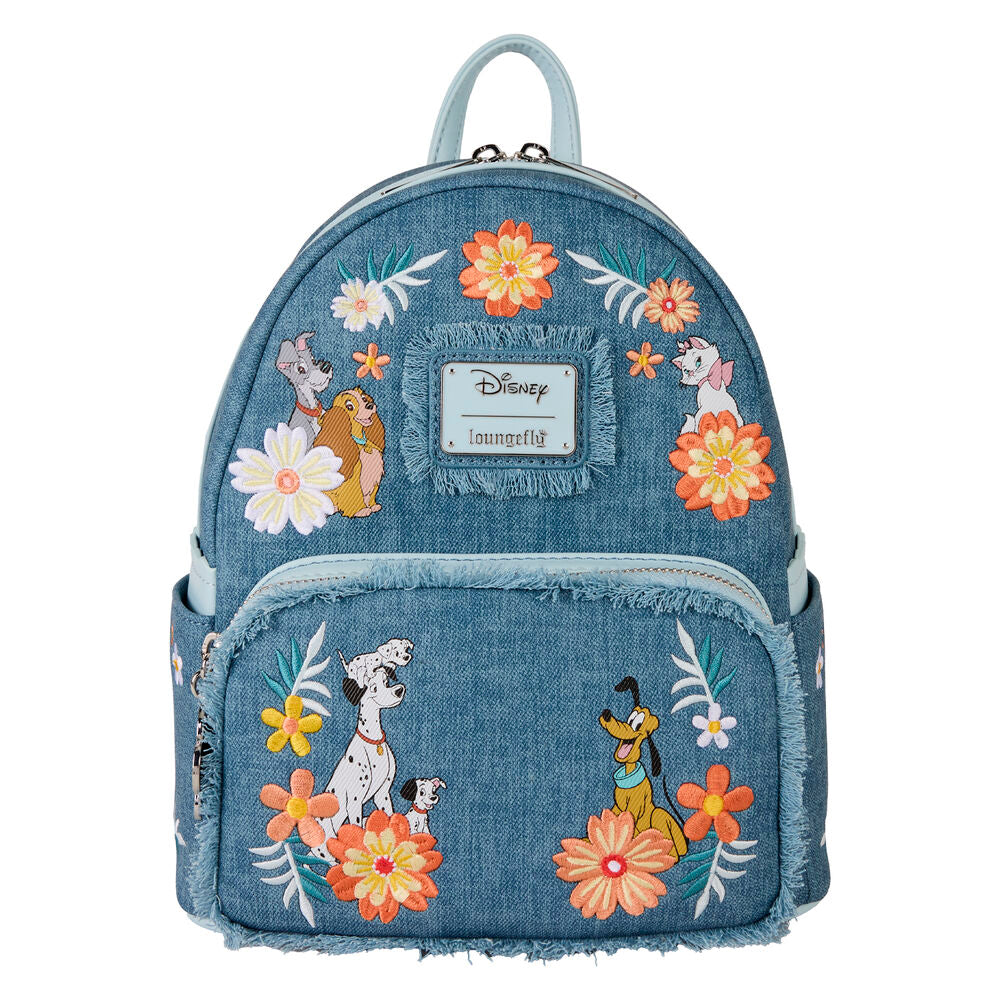 Mochila Denim Disney Loungefly 26 cm