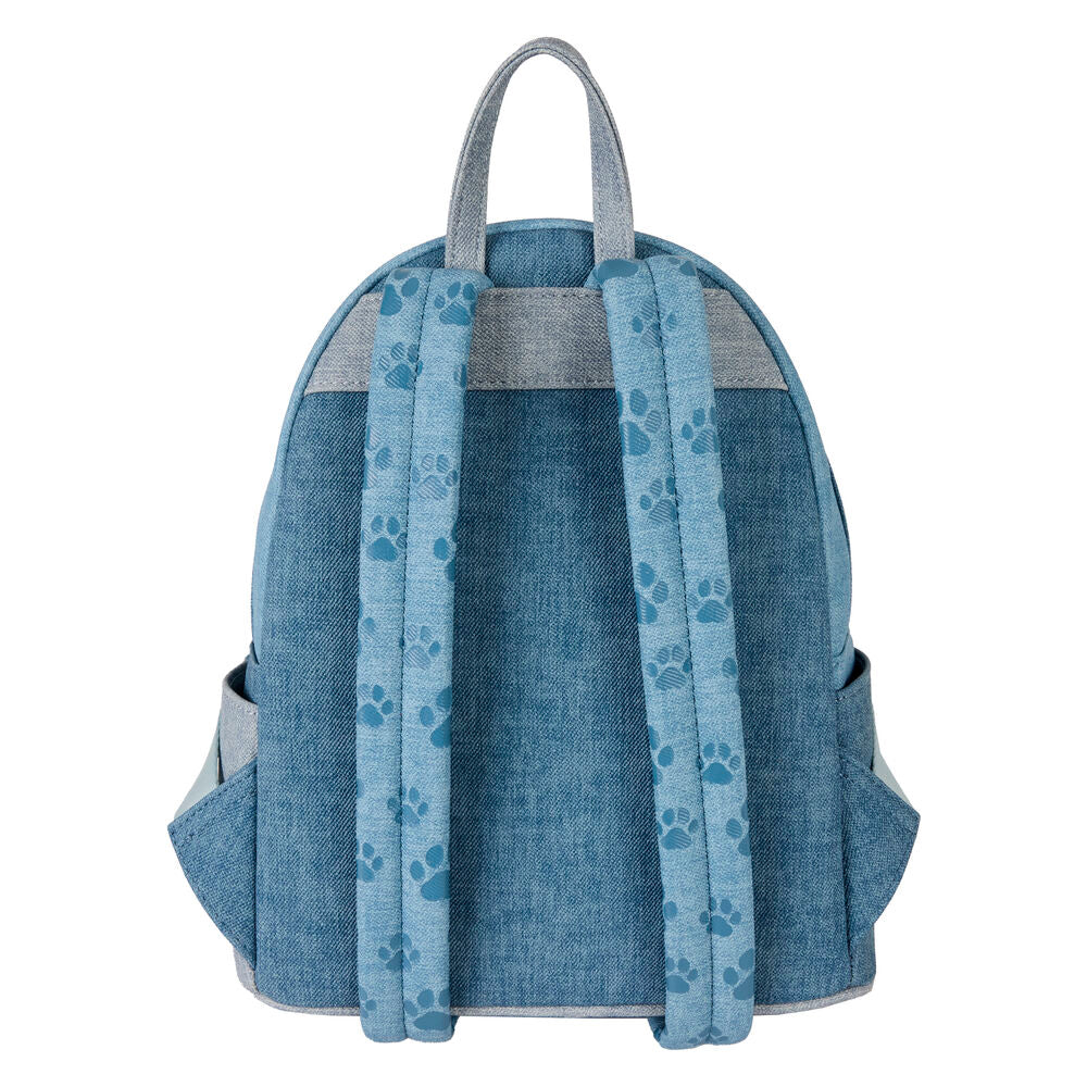 Disney By Loungefly Mochila Mini Faux Denim Dogs & Cats