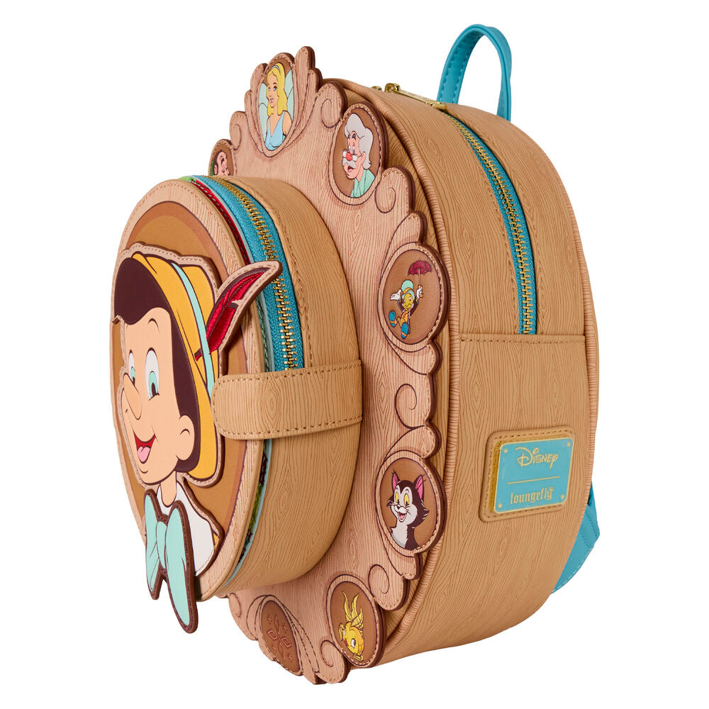 Mochila Cameo Pinocho Disney Loungefly 28 cm