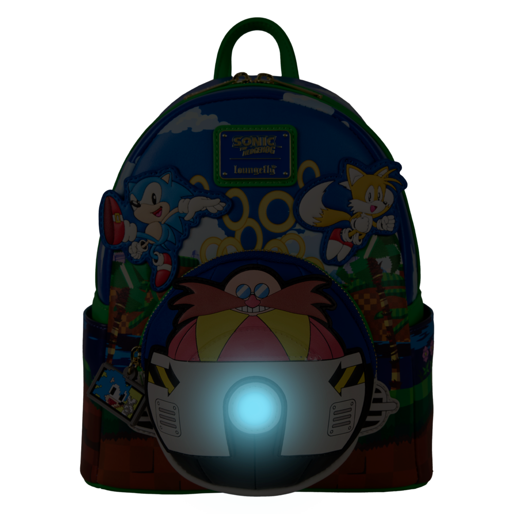Sega By Loungefly Mochila Mini Sonic - The Hedgehog