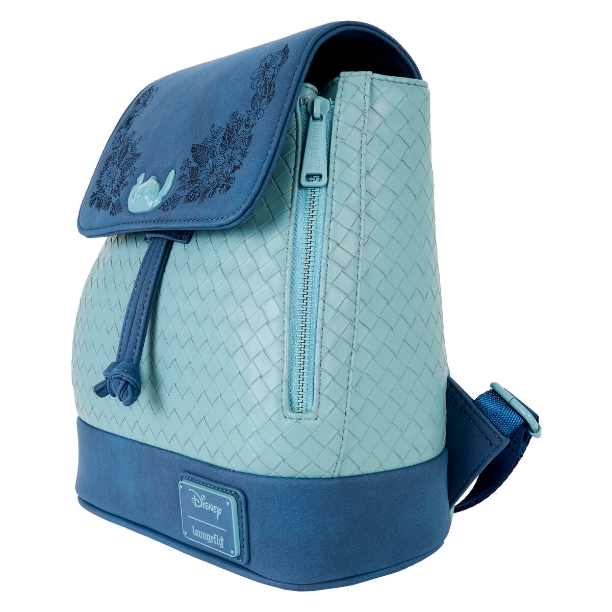 Disney By Loungefly Mochila Mini Stitch Embroidered