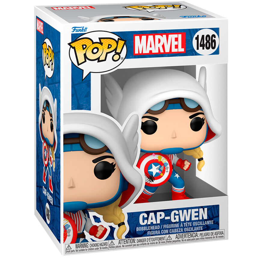 Funko Pop! Cap-Gwen — MARVEL