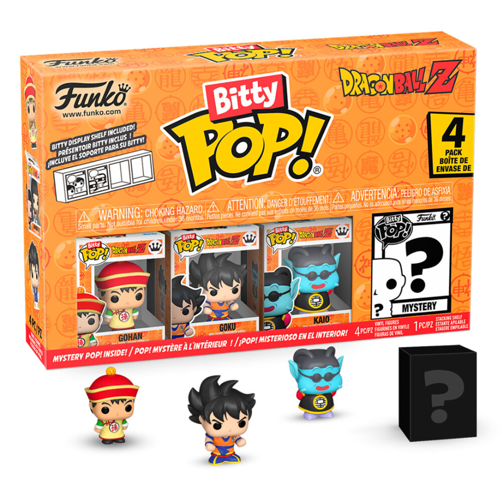 Blister 4 figuras Bitty POP Dragon Ball Z Cell Frikytopia