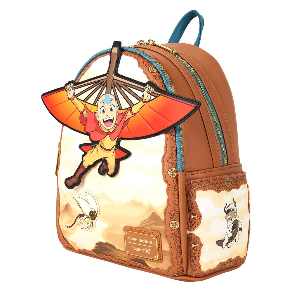 Nickelodeon By Loungefly Mini Mochila Avatar: The Last Airbender Aang Glider Staff