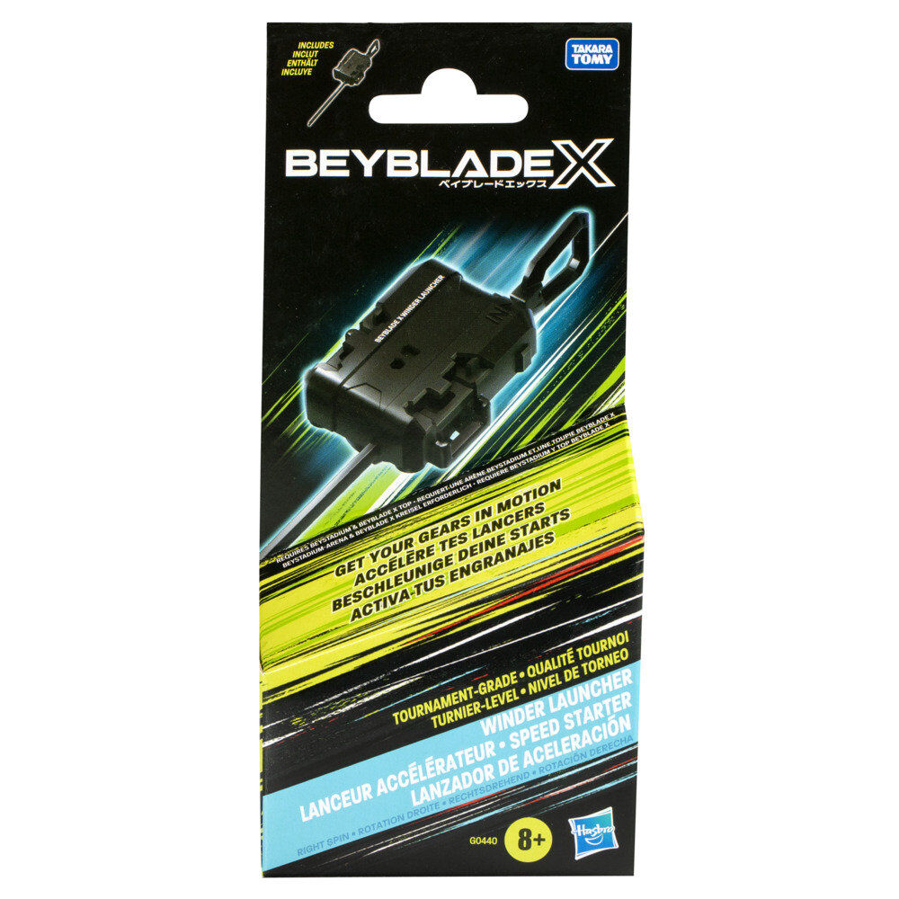 Lanzador de aceleracion oficial Beyblade X Frikytopia