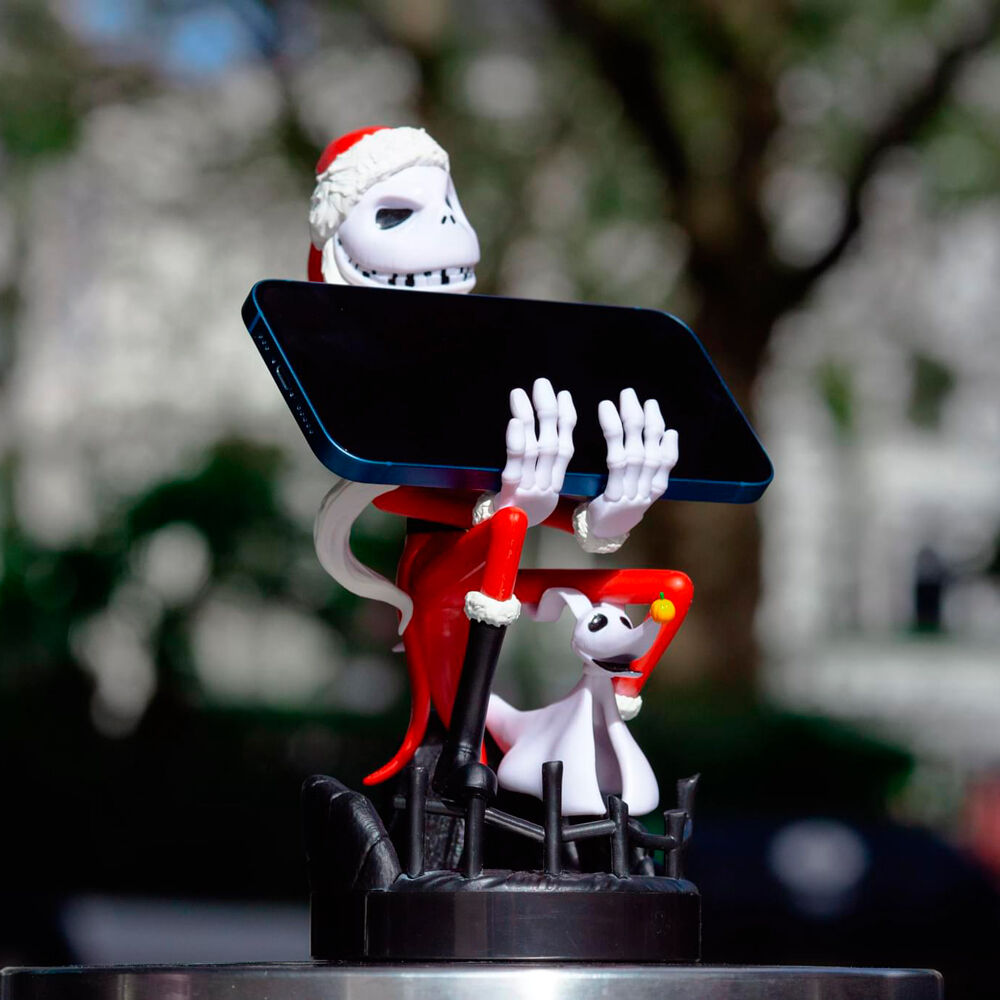 Cable Guy Soporte Sujecion Santa Jack Pesadilla Antes de Navidad Disney 20 cm