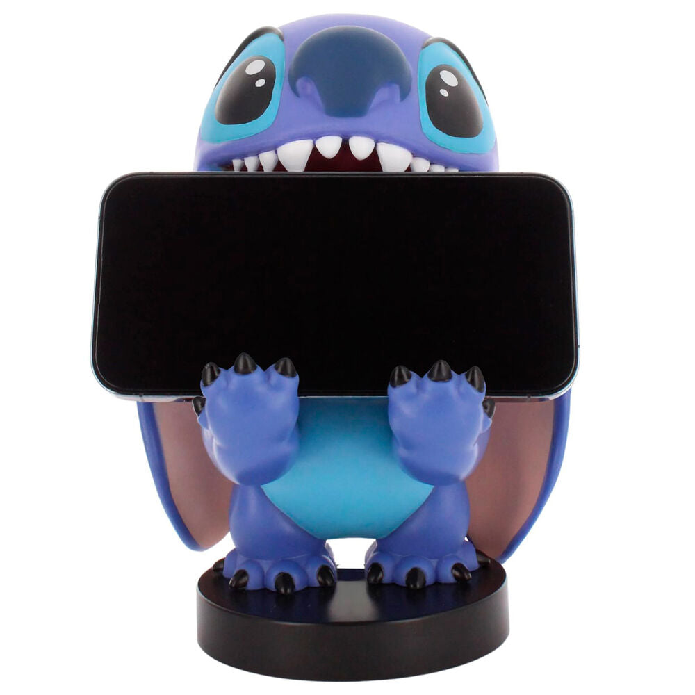 Cable Guy Soporte Sujecion Smiley Stitch Disney 20 cm