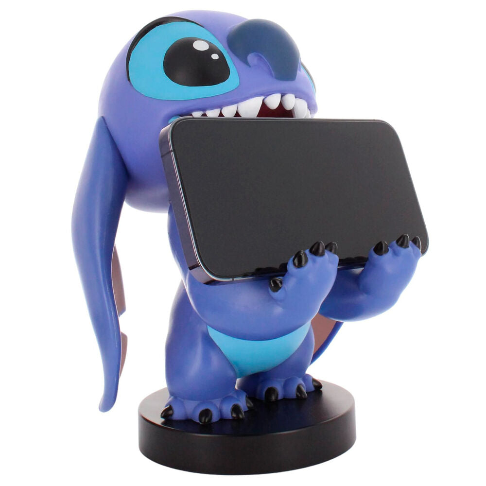 Cable Guy Soporte Sujecion Smiley Stitch Disney 20 cm
