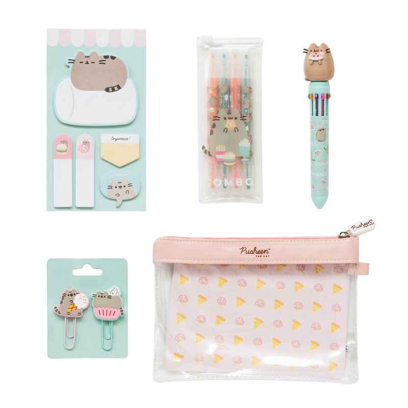 Set papeleria Foodie Collection Pusheen Frikytopia