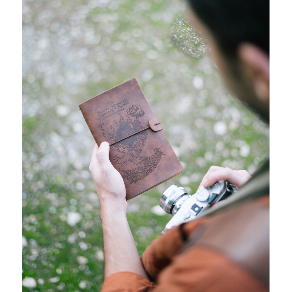 Cuaderno de Viaje Mapa Merodeador Harry Potter