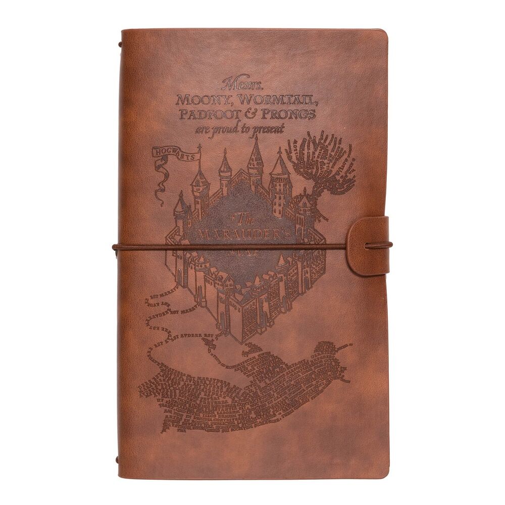 Cuaderno de viaje Mapa Merodeador Harry Potter Frikytopia