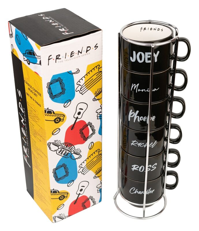 Set 6 Tazas Friends 150ml