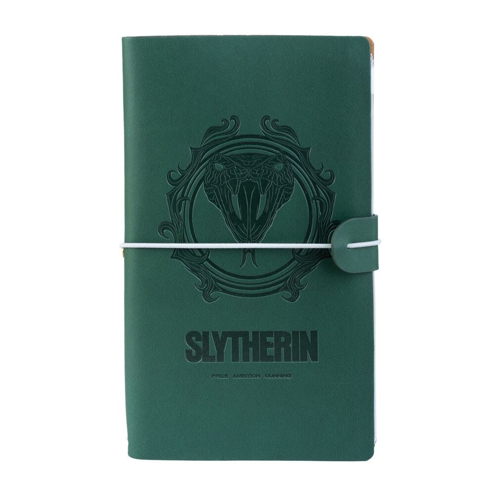 Cuaderno de viaje Slytherin Harry Potter Frikytopia