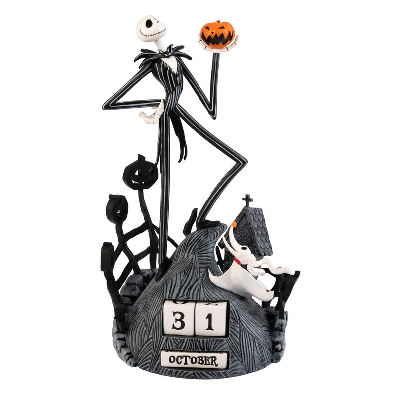 Calendario Perpetuo 3D Jack Pesadilla Antes de Navidad Disney Frikytopia