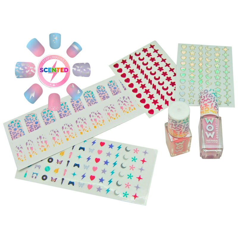 Blister Set Manicura Perfumadas Wow Generation