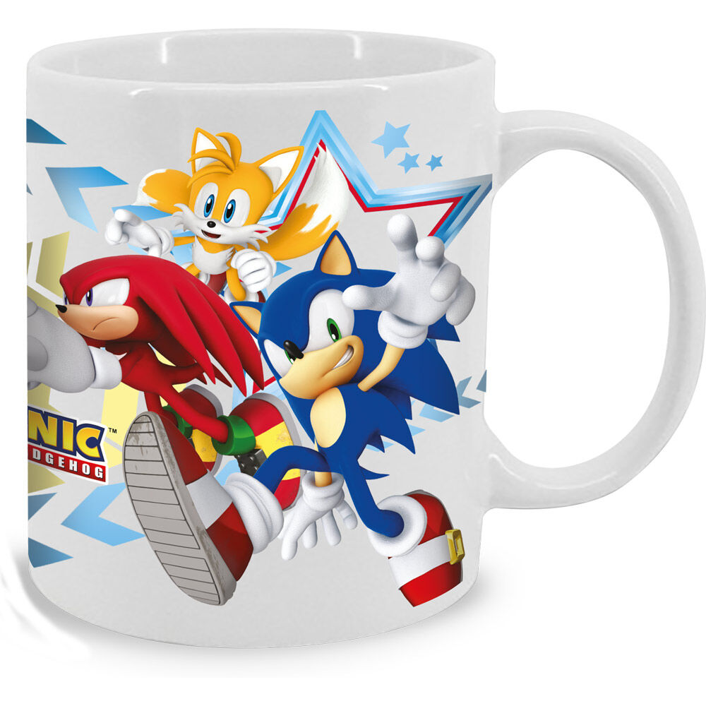 Taza Sonic The Hedgehog 325ml Frikytopia