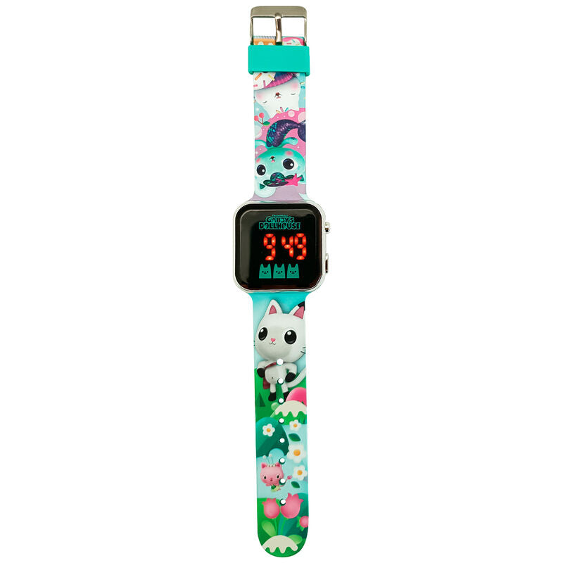 Reloj led La Casa de Muñecas de Gabby Frikytopia