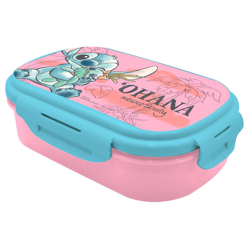 Sandwichera + cubierto Stitch Disney Frikytopia
