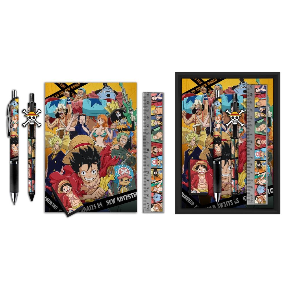 One Piece Set de Papelería Deluxe