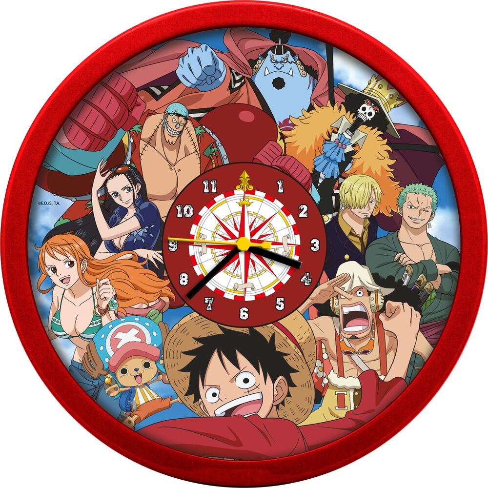 One Piece Reloj de Pared