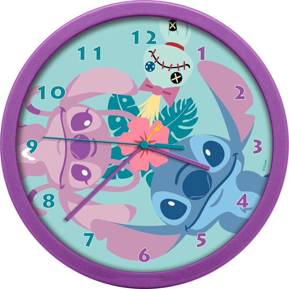 Reloj pared Stitch Disney Frikytopia